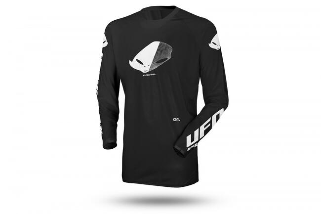 Ufo Maglie Da Moto Nero Uomo